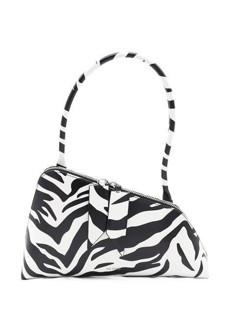 Borsa a spalla Sunrise in bianco e nero The Attico - donna THE ATTICO | 236WAH00042LBT020PR020